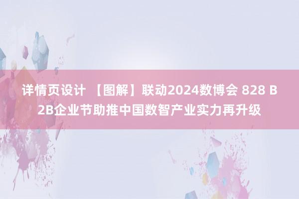 详情页设计 【图解】联动2024数博会 828 B2B企业节助推中国数智产业实力再升级